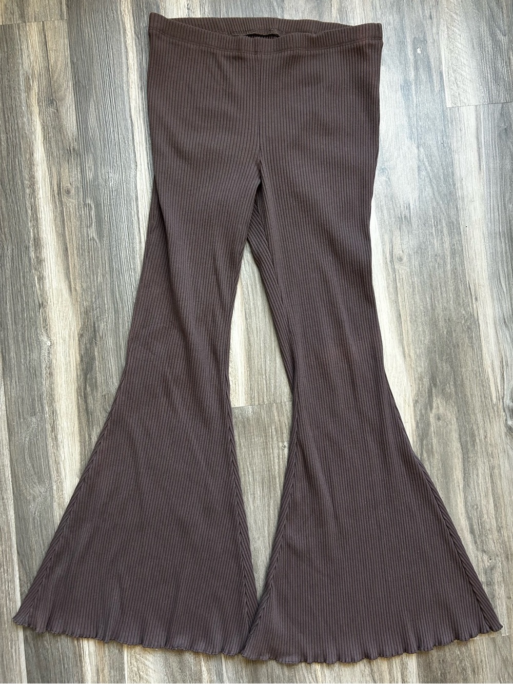 Aerie Ribbed Flare Pants
